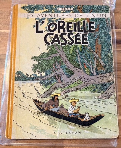 Tintin herge oreille casse - herge,