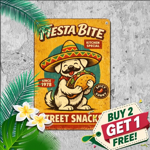 Mexican taco stand pitbull - pitbull, dog