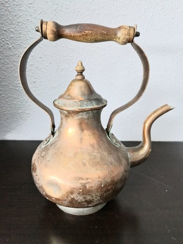 Ancienne bouilloire cuivre - ancienne,