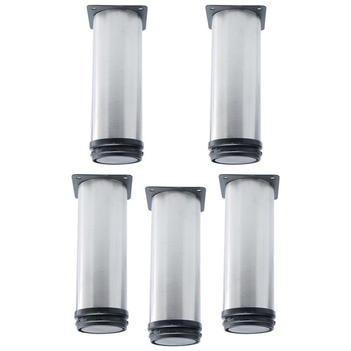 Meuble jambes acier inox - 6",