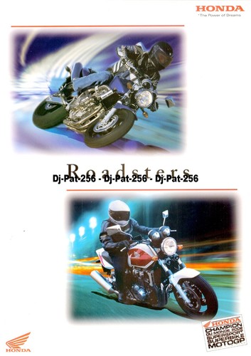 Brochure moto honda 2003 - honda, cb