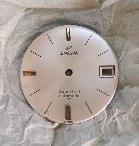 Cadran pour montre enicar - pour,
