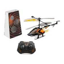 Hélicoptere Télécommandé - FLYBOTIC - Helico Hover Blast - 23 cm - orange et noi