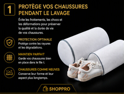 Sac filet lavage chaussures - filet,