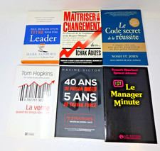 Finances Personnelles Affaires Entrepreneuriat Lot 6 Livres Français French