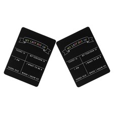  2 PCS Tableau D'école Pour