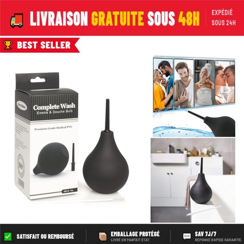 Poire lavement silicone - lavement,