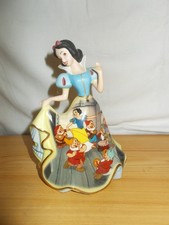 Disney Bradford Limited Edition 2004 Snow White Porcelain Figure Bell