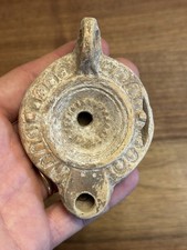 Lampe à huile romaine antique