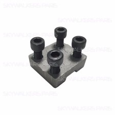 paire fixation roue metal