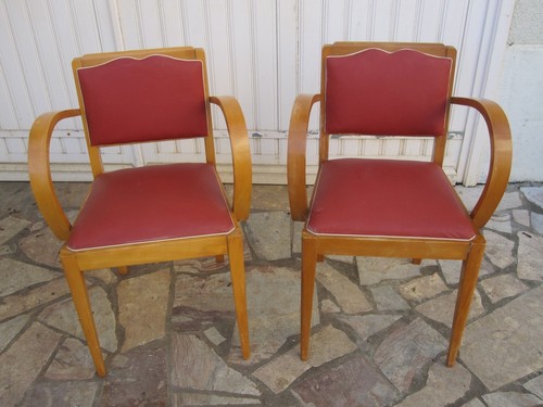 Paire fauteuils bridge - de,