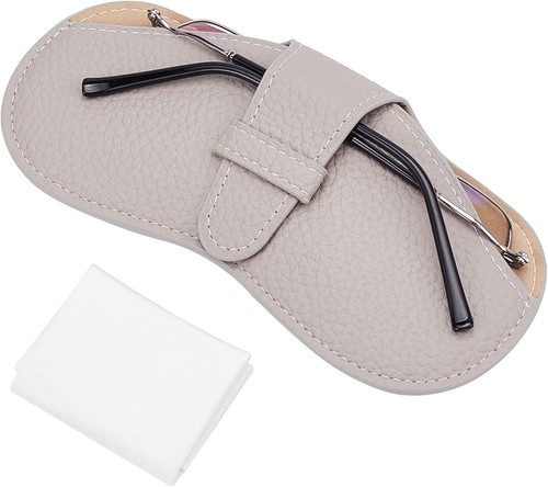 étui lunettes cuir chocolat - Étui,