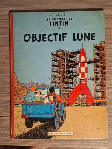 Tintin objectif lune - lune, b30