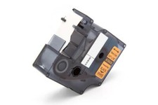 Cartouche à ruban vinyle pour Dymo Rhino 5000 5200 4200 3000 1000 noirorange
