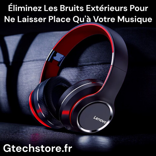 Casque bluetooth lenovo - casque,