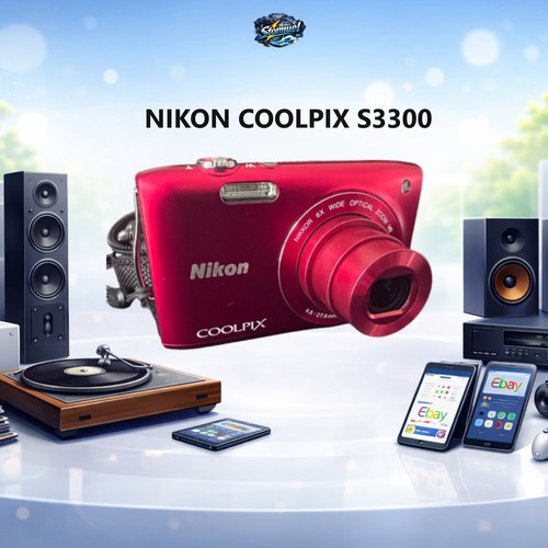 Nikon coolpix s3300 - nikon, 16mp