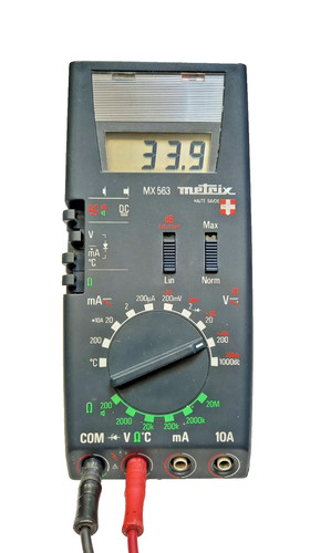Multimètre metrix 563 - multimètre, mx