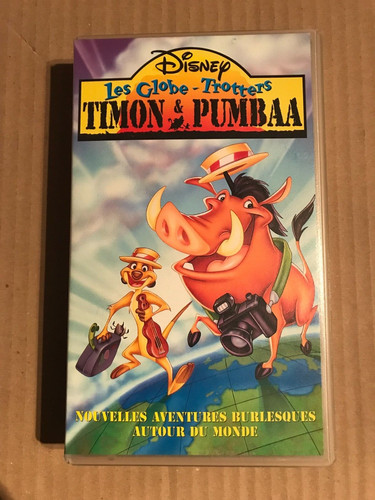 Vhs disney timon pumbaa - disney, &