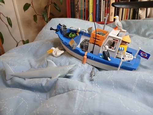 Bateau pêche playmobil - de,