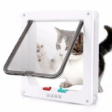 Chatière Chat PVC Abattant