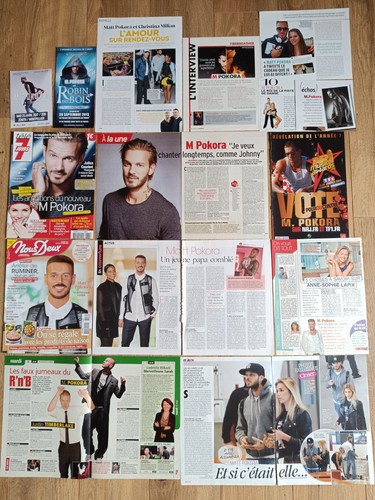 Pokora coupures de presse - -,