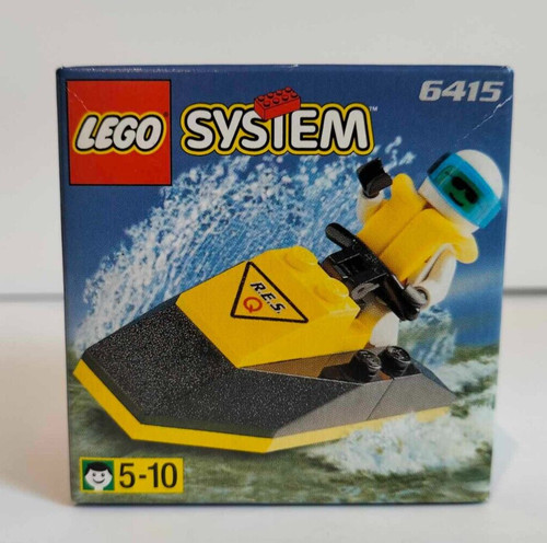 Lego system 6415 res jet - res-q, jet-ski