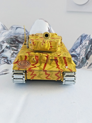 Char allemand tigre - char, solido