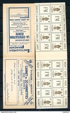 CO2-17 France carnet Infanterie ** de 20 timbres ** . A saisir !!!