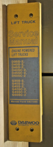 Daewoo d35s d40s - d35s-2, d45s-2
