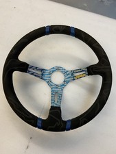 MOMO Motorsport Ultra Street Steering Wheel Blue , 350mm - ULT35BK0BU