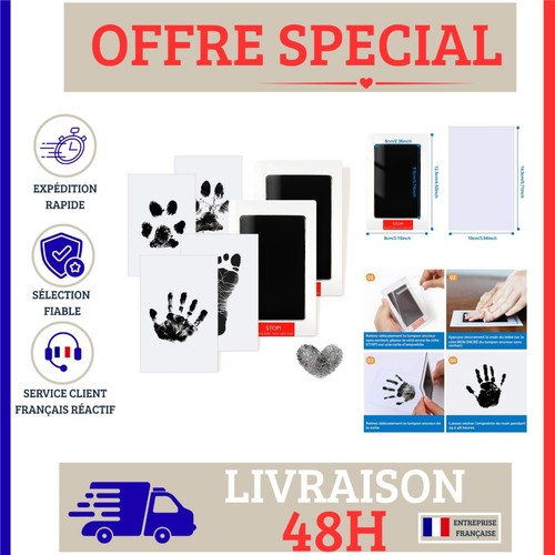 Kit empreinte pieds - kit, mains