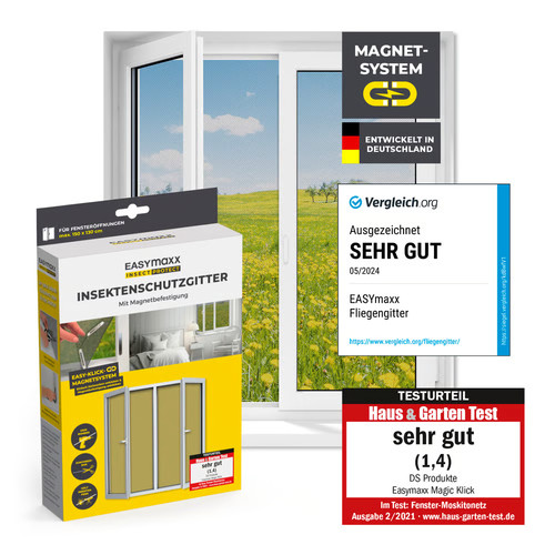 Easymaxx moustiquaire fenêtre - moustiquaire,