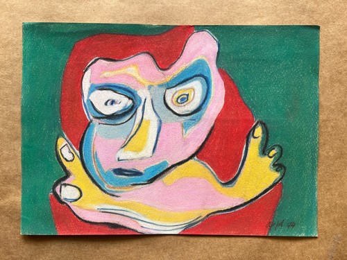 Dessin karel appel - appel, sur
