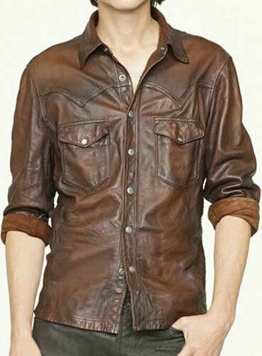 Veste boutonnée chemise homme