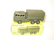 DINKY TOYS berliet 6X6 hollow rims model 4 military army france complete 00