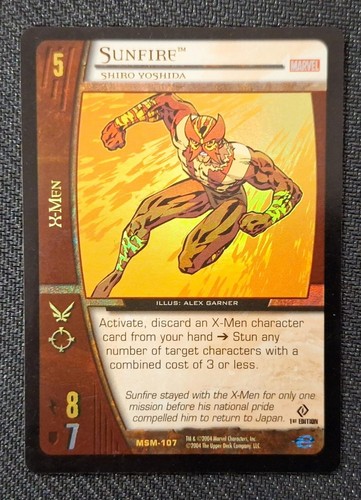 System tcg sunfire - vs,