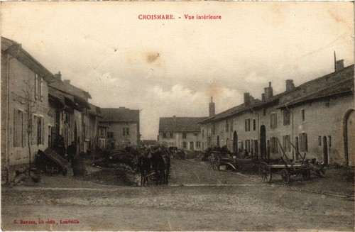 Cpa croismare vue interieure - croismare,