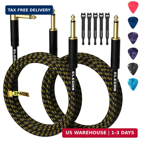 Guitar cable feet 2 - cable, feet/2