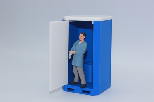 Toilette chantier klo 5 - klo, 1:22,5