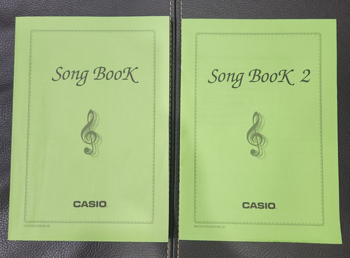 Casio song book 2 music - book,