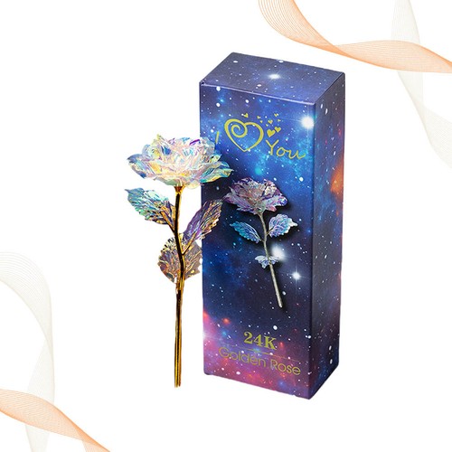 Rose artificielle avec - 24,