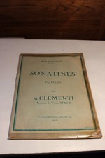 partition piano clementi