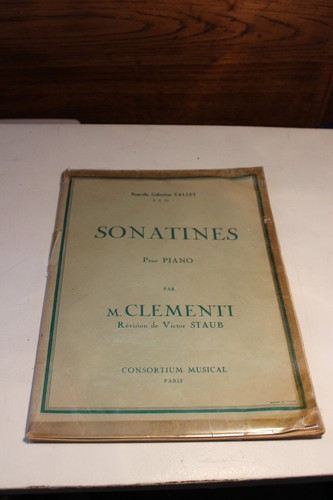 Partition piano clementi - partition,