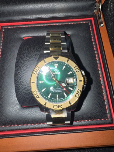 Jaguar j970 montre acier - jaguar, or