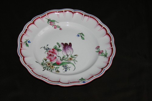 Assiette ancienne luneville - assiette,