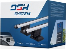 Barres de toit transversales POINTS pour BMW SÉRIE 5 F10 BERLINE 2010-2017