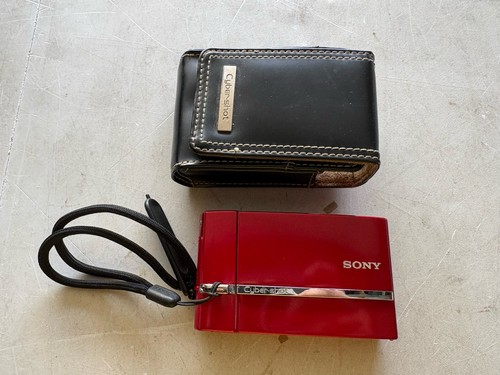 Sony cyber shot - dsc-t50, rouge