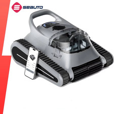 ROBOT PISCINE HAUT DE GAMME  SEAUTO CRAB PRO NETTOYEUR SOL ET PAROIS INTELLIGENT