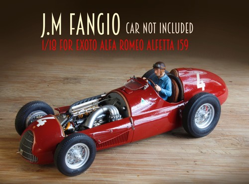 Figurine fangio 18 - j.m, 1:18