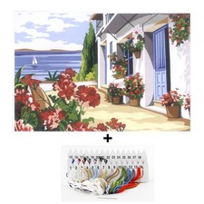 Kit canevas modèle terrasse